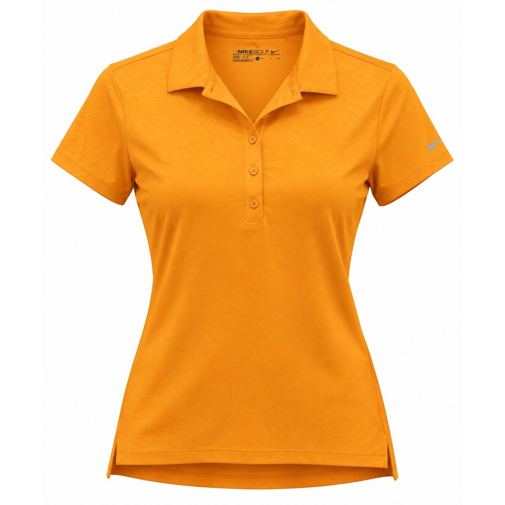 Nike Women's Dri-Fit Golf Shirt | Orange | S